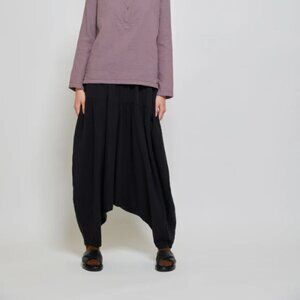 ATELIER DELPHINE MICHI PANT IN CRINKLED COTTON Size: M